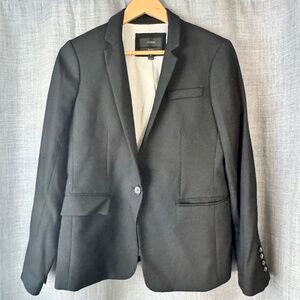 J.Crew Regent Blazer – Black, Size 6 STYLE B0323